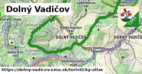 ikona Turistická mapa turisticky-atlas v dolny-vadicov