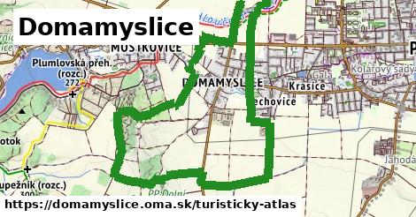 ikona Turistická mapa turisticky-atlas v domamyslice