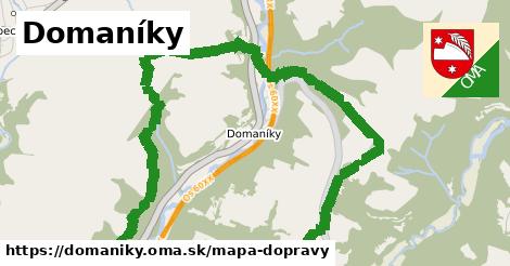 ikona Mapa dopravy mapa-dopravy v domaniky