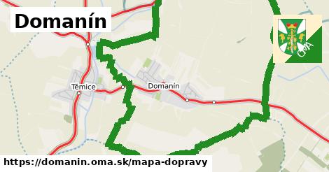 ikona Mapa dopravy mapa-dopravy v domanin