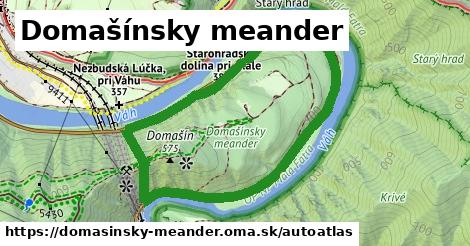 ulice v Domašínsky meander