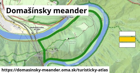 ikona Turistická mapa turisticky-atlas v domasinsky-meander