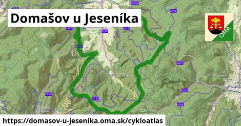 ikona Cyklo cykloatlas v domasov-u-jesenika