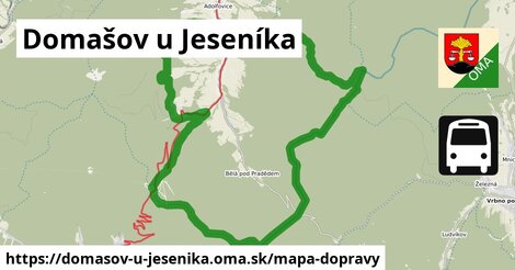 ikona Mapa dopravy mapa-dopravy v domasov-u-jesenika