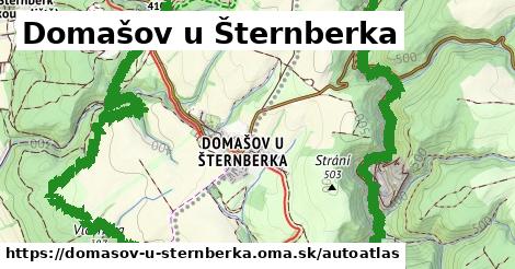 ikona Mapa autoatlas v domasov-u-sternberka