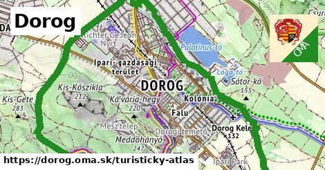 ikona Turistická mapa turisticky-atlas v dorog