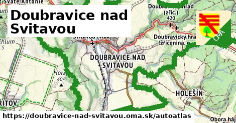 ulice v Doubravice nad Svitavou