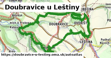 ikona Mapa autoatlas v doubravice-u-lestiny