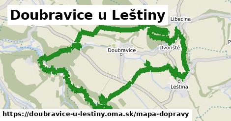 ikona Doubravice u Leštiny: 0 m trás mapa-dopravy v doubravice-u-lestiny