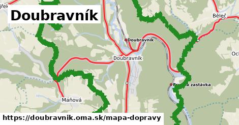 ikona Mapa dopravy mapa-dopravy v doubravnik