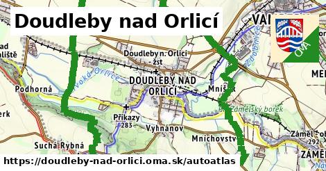 ikona Mapa autoatlas v doudleby-nad-orlici