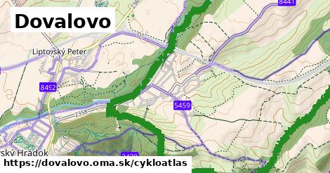 ikona Dovalovo: 14,0 km trás cykloatlas v dovalovo