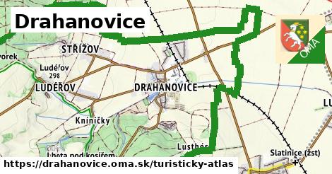 ikona Turistická mapa turisticky-atlas v drahanovice