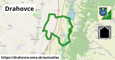 ikona Mapa autoatlas v drahovce