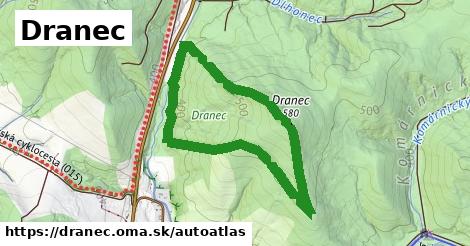 ikona Mapa autoatlas v dranec