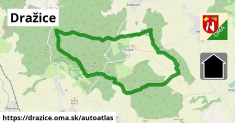 ikona Mapa autoatlas v drazice