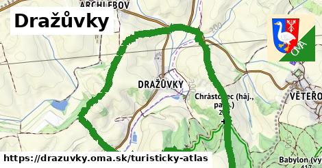 ikona Turistická mapa turisticky-atlas v drazuvky