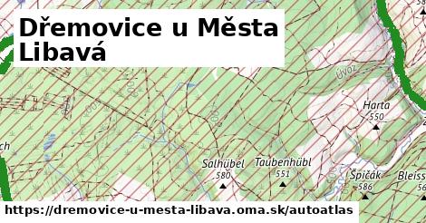 ikona Mapa autoatlas v dremovice-u-mesta-libava