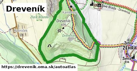 ikona Mapa autoatlas v drevenik