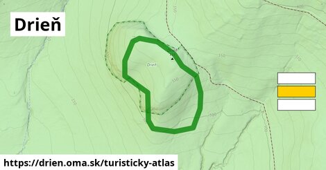 ikona Turistická mapa turisticky-atlas v drien