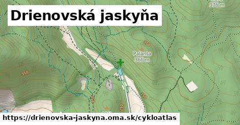 ikona Drienovská jaskyňa: 0 m trás cykloatlas v drienovska-jaskyna