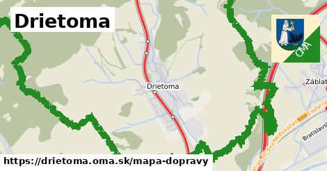 ikona Mapa dopravy mapa-dopravy v drietoma