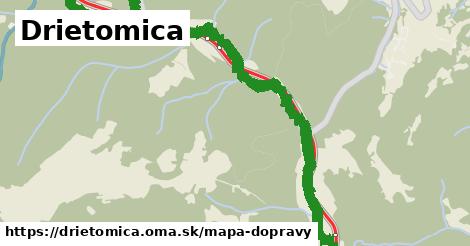 ikona Mapa dopravy mapa-dopravy v drietomica