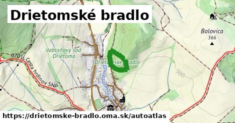 ikona Mapa autoatlas v drietomske-bradlo