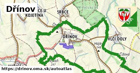 ikona Mapa autoatlas v drinov