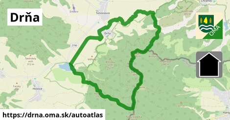 ikona Mapa autoatlas v drna