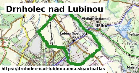 ikona Mapa autoatlas v drnholec-nad-lubinou