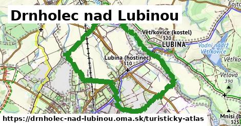 ikona Turistická mapa turisticky-atlas v drnholec-nad-lubinou