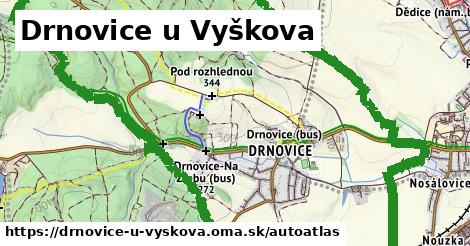 ikona Mapa autoatlas v drnovice-u-vyskova