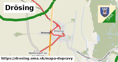 ikona Mapa dopravy mapa-dopravy v drosing