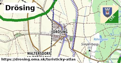 ikona Turistická mapa turisticky-atlas v drosing