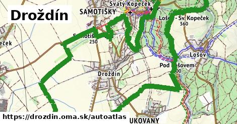 ikona Mapa autoatlas v drozdin