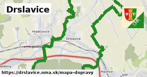 ikona Mapa dopravy mapa-dopravy v drslavice