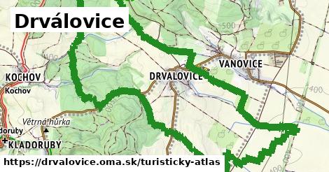 ikona Turistická mapa turisticky-atlas v drvalovice