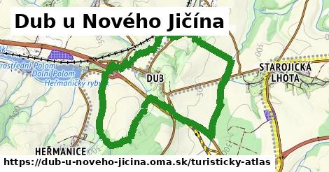 ikona Turistická mapa turisticky-atlas v dub-u-noveho-jicina