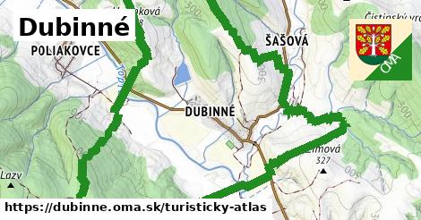 ikona Turistická mapa turisticky-atlas v dubinne