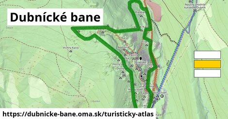 ikona Turistická mapa turisticky-atlas v dubnicke-bane