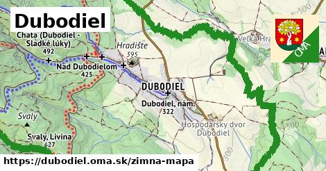 ikona Zimná mapa zimna-mapa v dubodiel