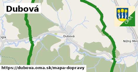 ikona Mapa dopravy mapa-dopravy v dubova
