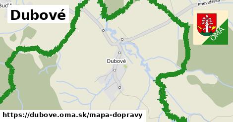 ikona Mapa dopravy mapa-dopravy v dubove