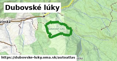 ulice v Dubovské lúky