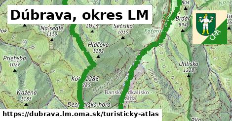 ikona Turistická mapa turisticky-atlas v dubrava.lm