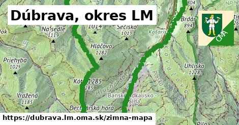 ikona Zimná mapa zimna-mapa v dubrava.lm