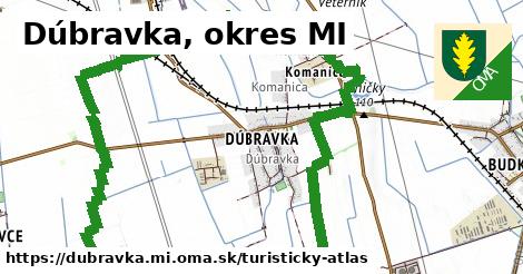 ikona Turistická mapa turisticky-atlas v dubravka.mi