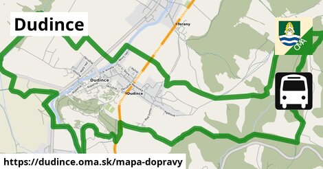 ikona Mapa dopravy mapa-dopravy v dudince