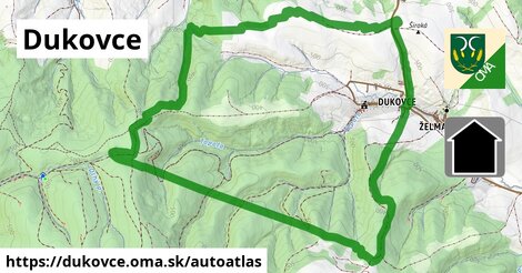 ikona Mapa autoatlas v dukovce